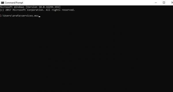 Прописываем services.msc и нажимаем Enter