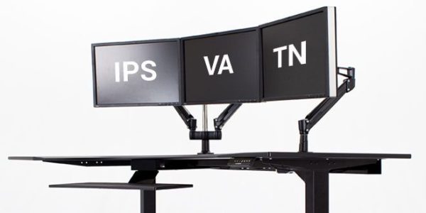 Мониторы с панелью LCD-TN, VA и IPS