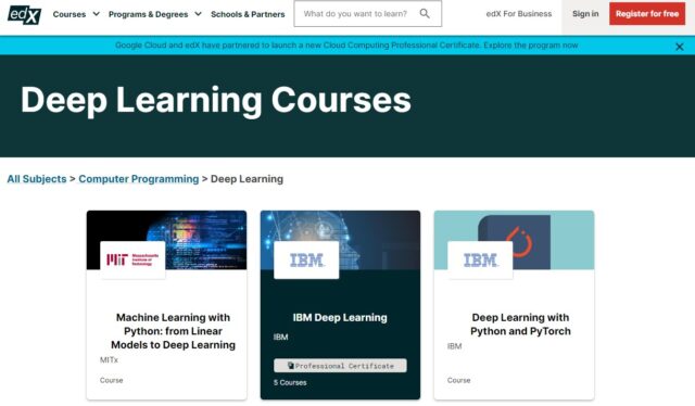 Курсы от edX Inc